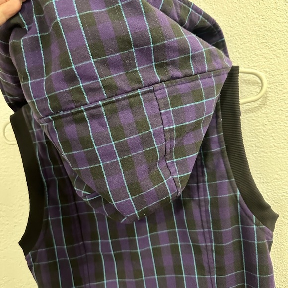 SPRING PRICE DROP**❤️BURTON WOMEN'S STAR RIDER DRYRIDE HOODED vest small - Picture 6 of 8